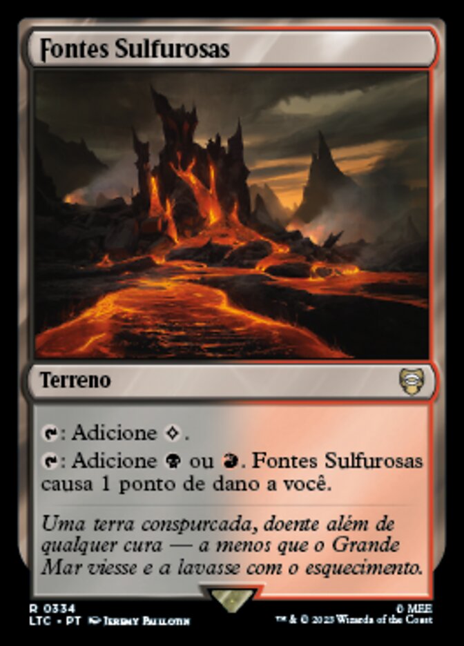 Fontes Sulfurosas - Tales of Middle-earth Commander