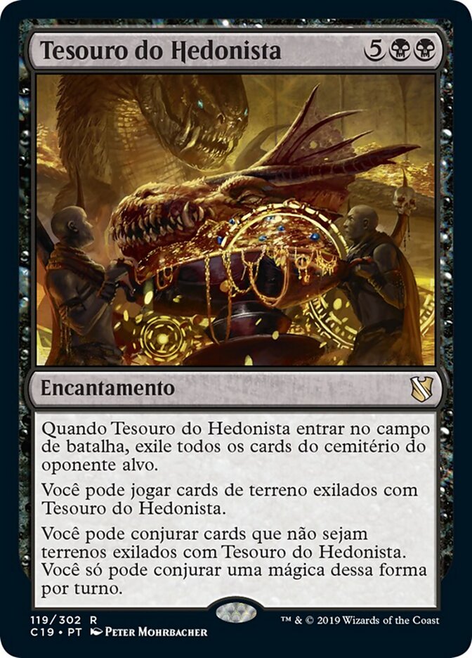 Tesouro do Hedonista - Commander 2019