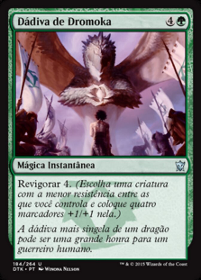 Dádiva de Dromoka - Dragons of Tarkir