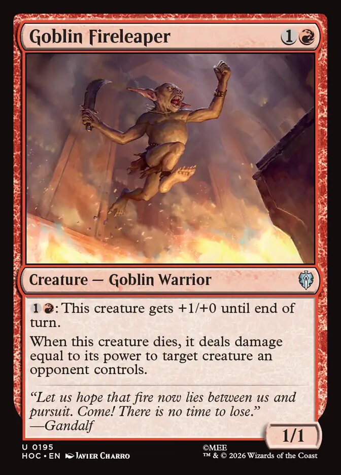 Goblin Fireleaper - The Hobbit Eternal