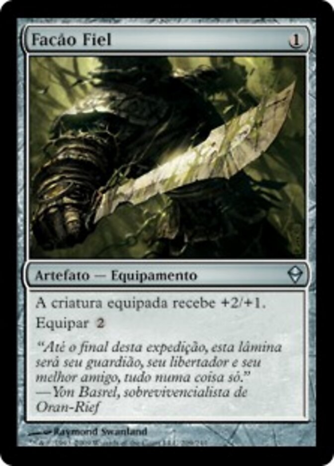Facão Fiel - Zendikar