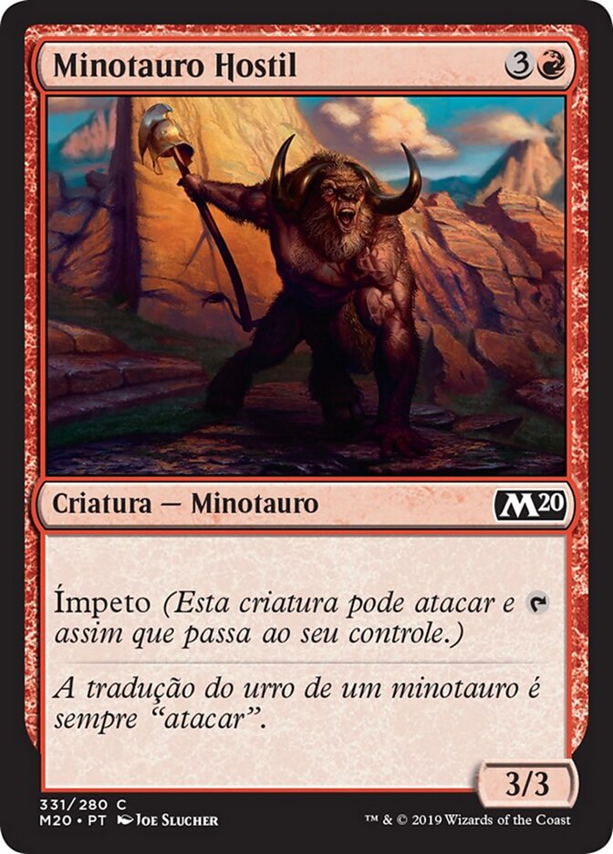 Minotauro Hostil - Core Set 2020