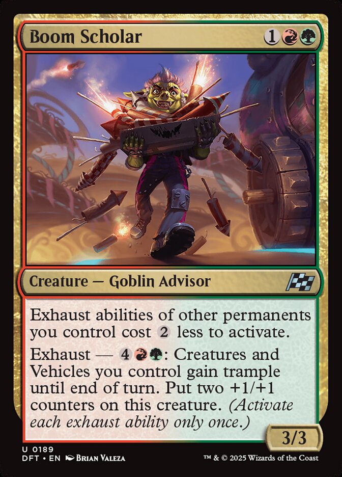 Boom Scholar - Aetherdrift