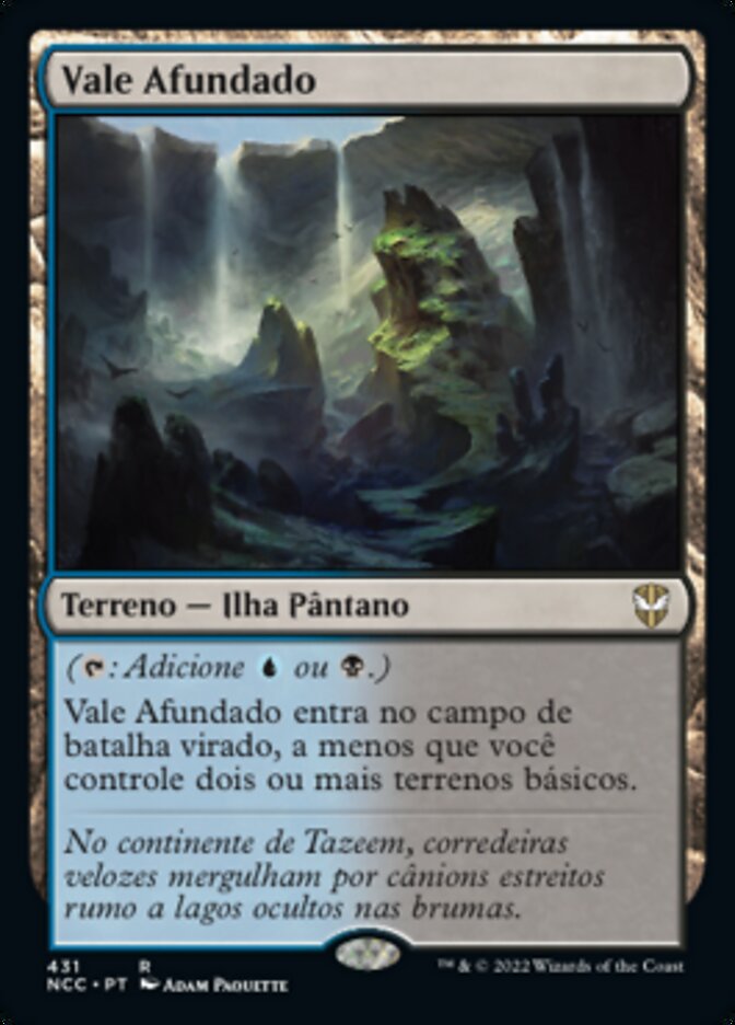 Vale Afundado - New Capenna Commander