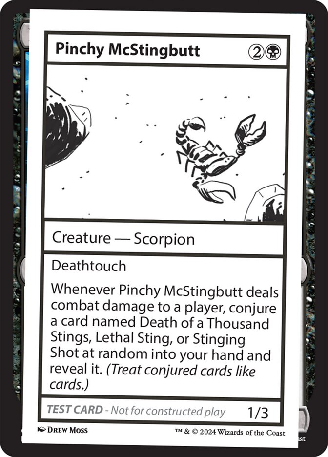 Pinchy McStingbutt - Mystery Booster 2
