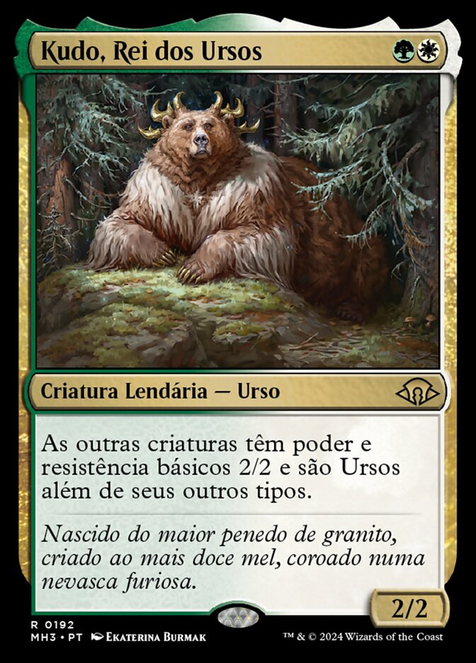 Kudo, Rei dos Ursos - Modern Horizons 3