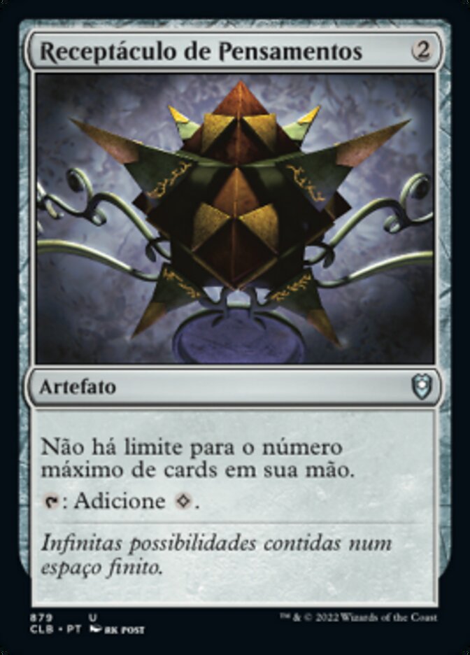 Receptáculo de Pensamentos - Commander Legends: Battle for Baldur's Gate