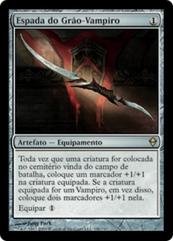 Espada do Grão-Vampiro - Zendikar