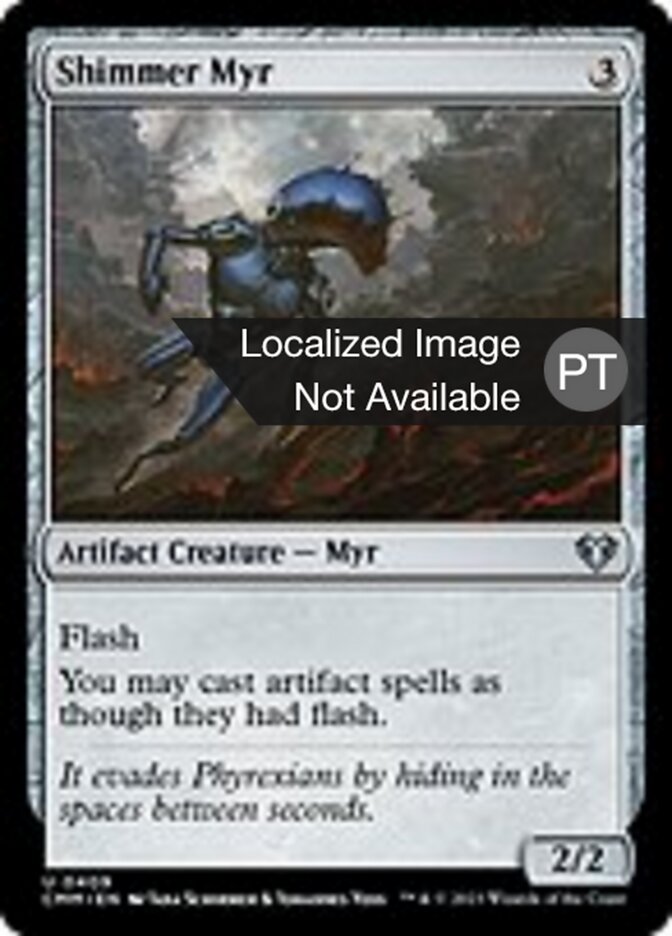 Myr da Cintilação - Commander Masters
