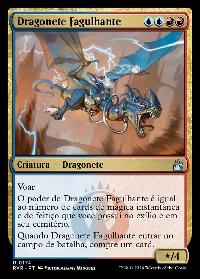 Dragonete Fagulhante - Ravnica Remastered