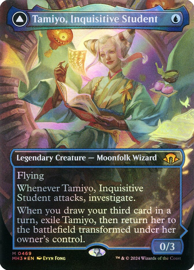 Tamiyo, Inquisitive Student // Tamiyo, Seasoned Scholar - Modern Horizons 3