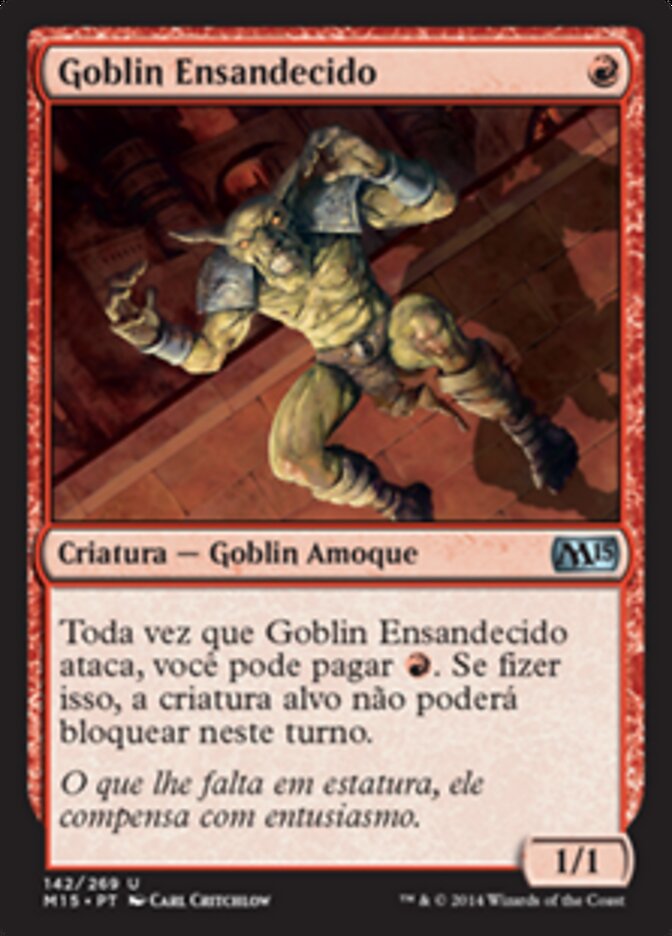 Goblin Ensandecido - Magic 2015