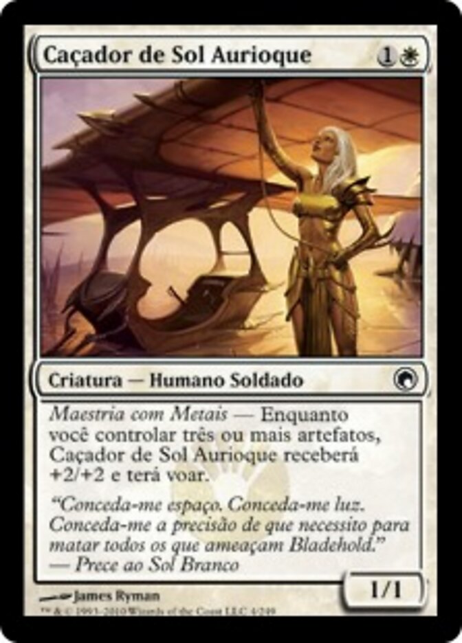 Caçador de Sol Aurioque - Scars of Mirrodin