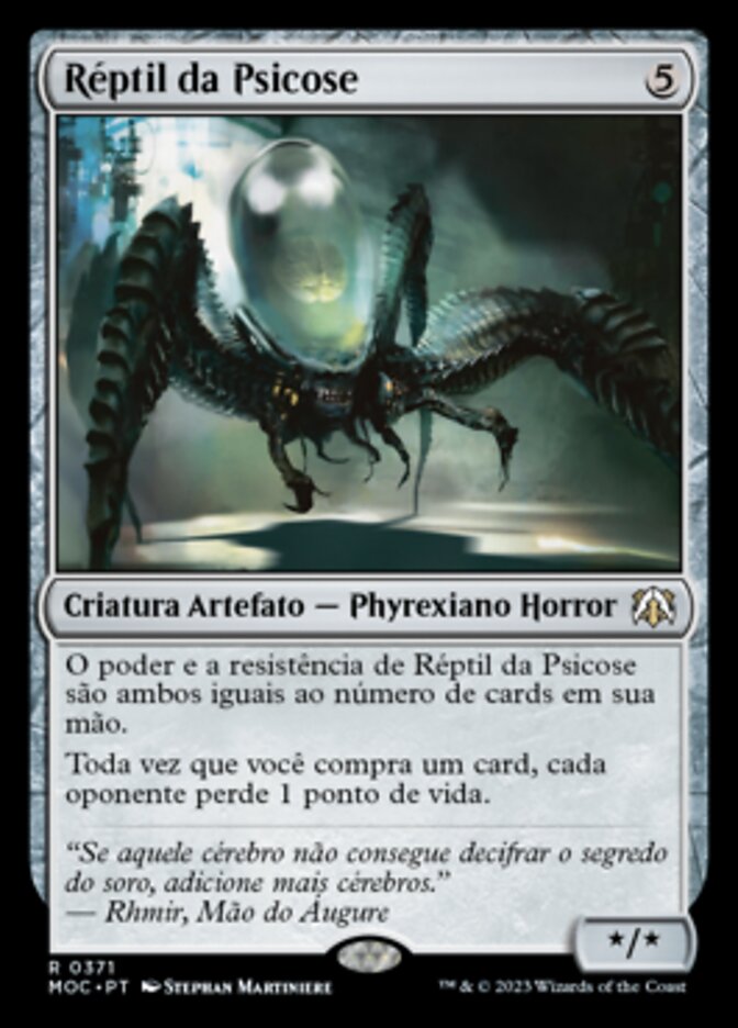 Réptil da Psicose - March of the Machine Commander