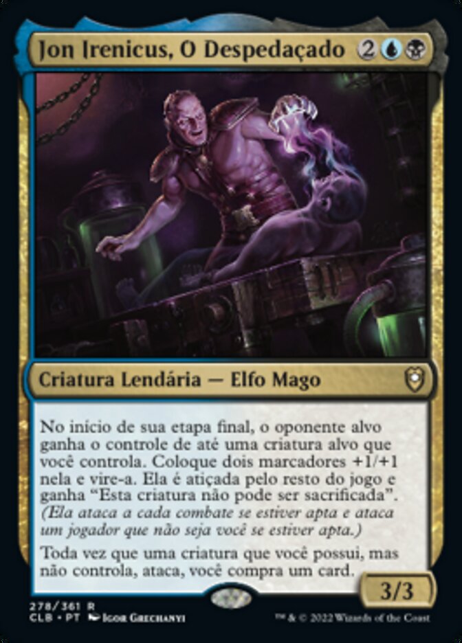 Jon Irenicus, O Despedaçado - Commander Legends: Battle for Baldur's Gate