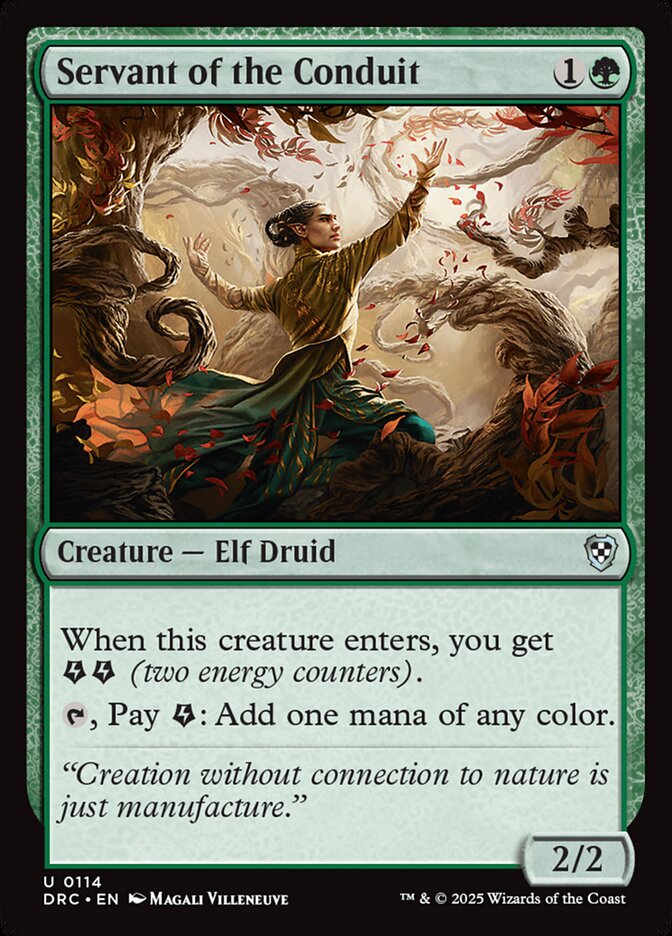 Servant of the Conduit - Aetherdrift Commander