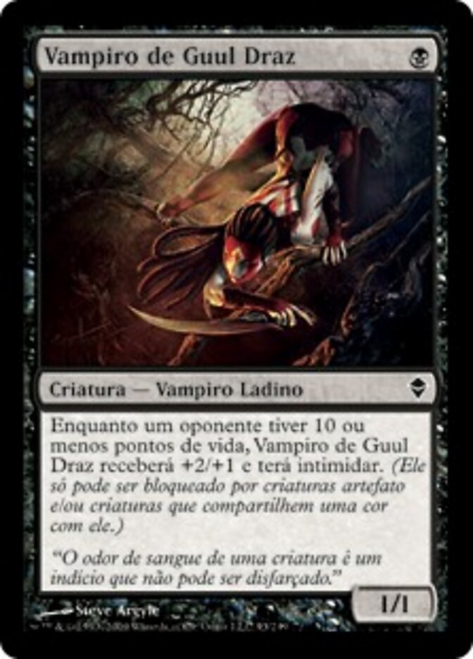 Vampiro de Guul Draz - Zendikar