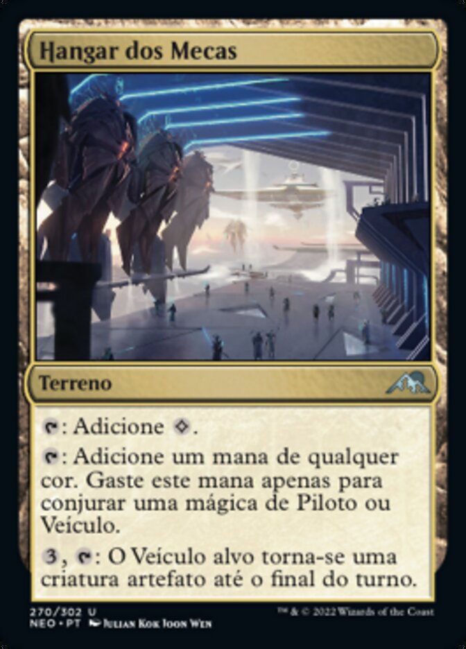 Hangar dos Mecas - Kamigawa: Neon Dynasty