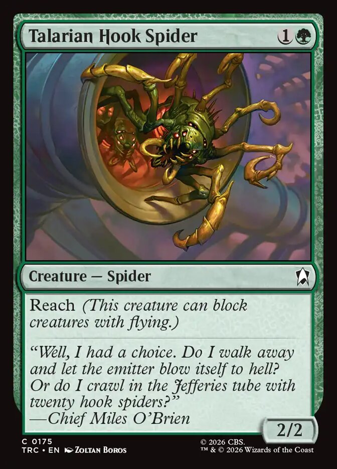 Talarian Hook Spider - Star Trek Commander