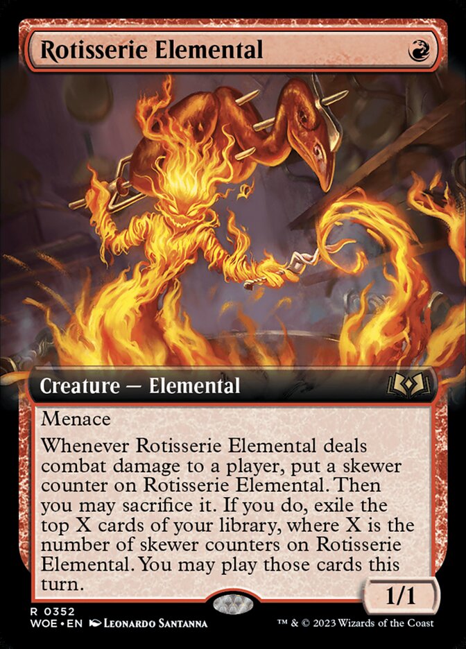 Rotisserie Elemental - Wilds of Eldraine