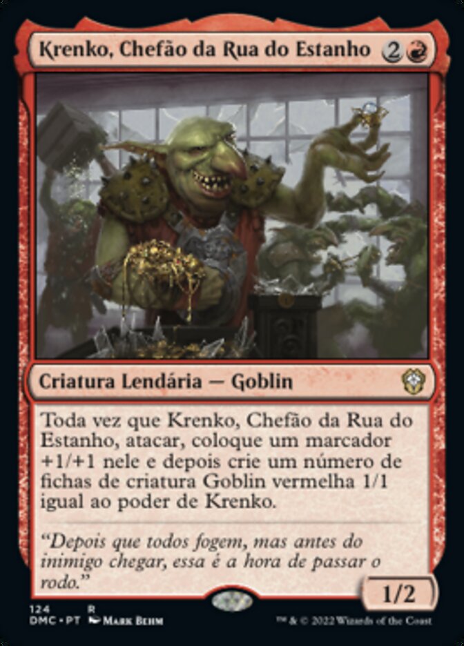 Krenko, Chefão da Rua do Estanho - Dominaria United Commander