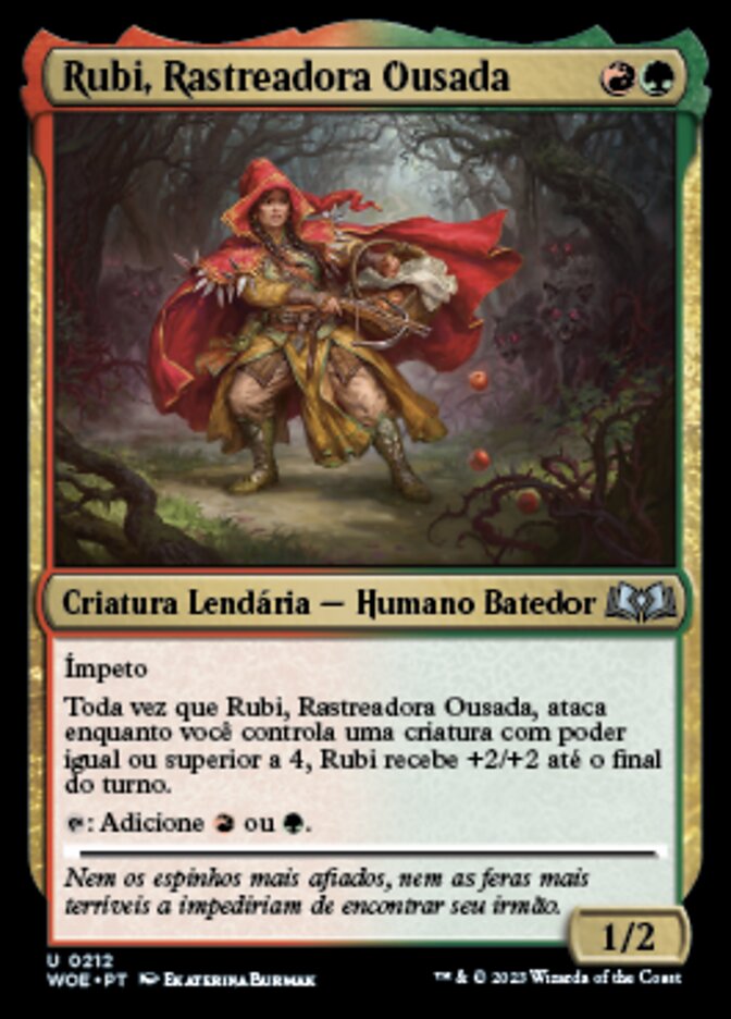 Rubi, Rastreadora Ousada - Wilds of Eldraine