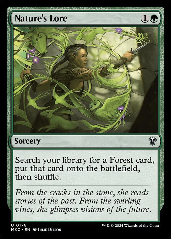 Nature's Lore - Murders at Karlov Manor Commander