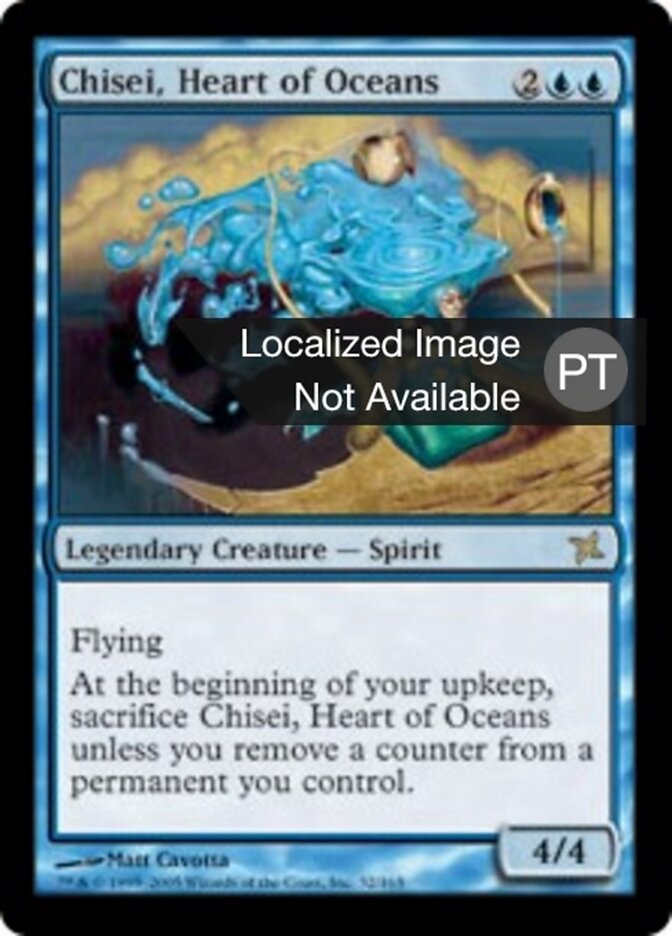 Chisei, Coração dos Oceanos - Betrayers of Kamigawa