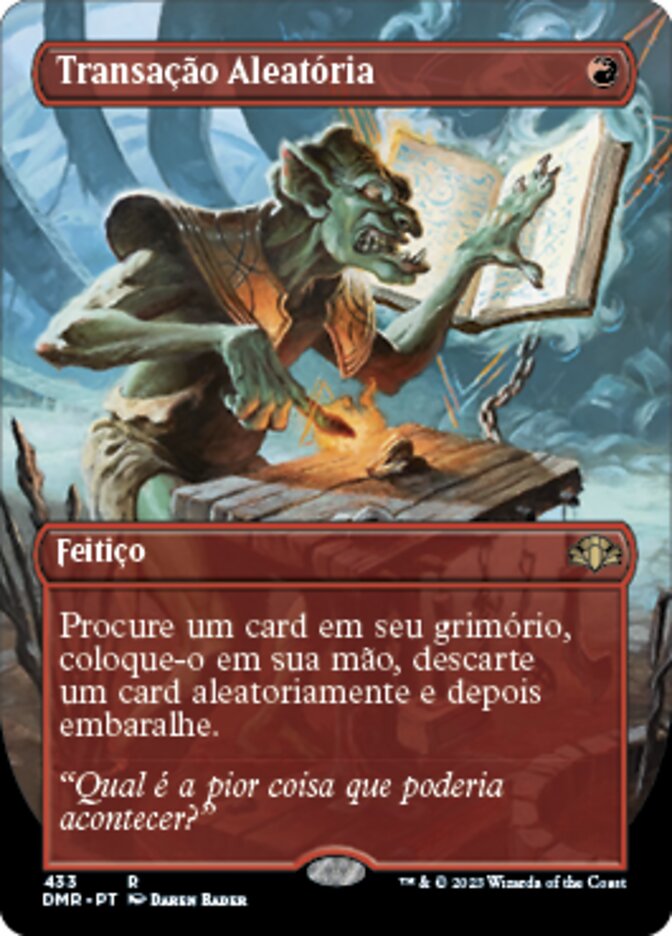 Transação Aleatória - Dominaria Remastered