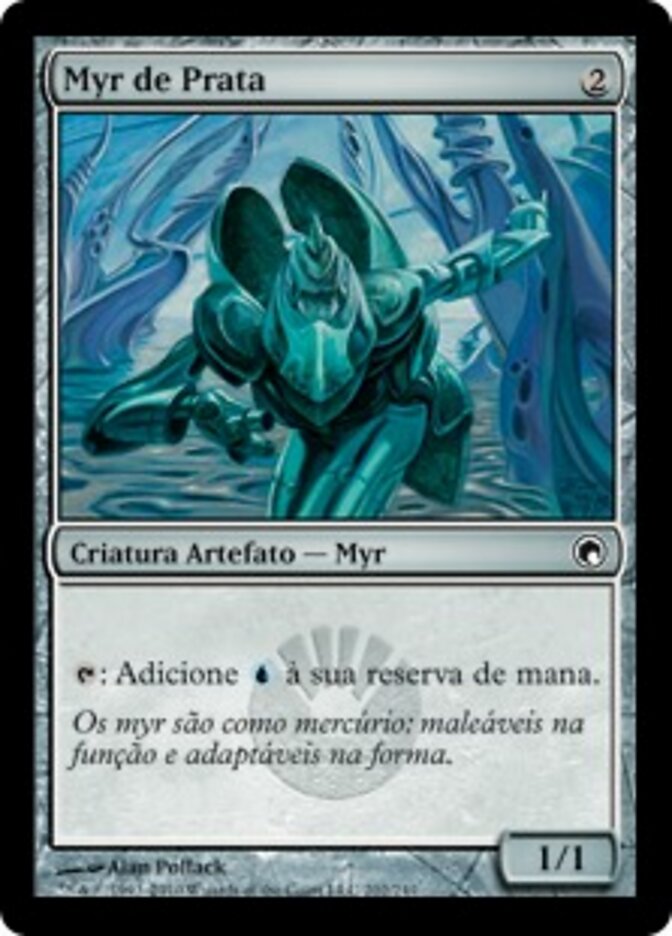 Myr de Prata - Scars of Mirrodin