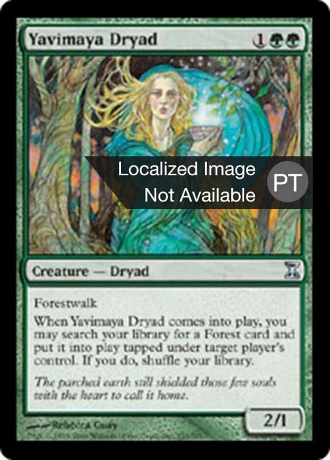 Dríade de Yavimaya - Time Spiral