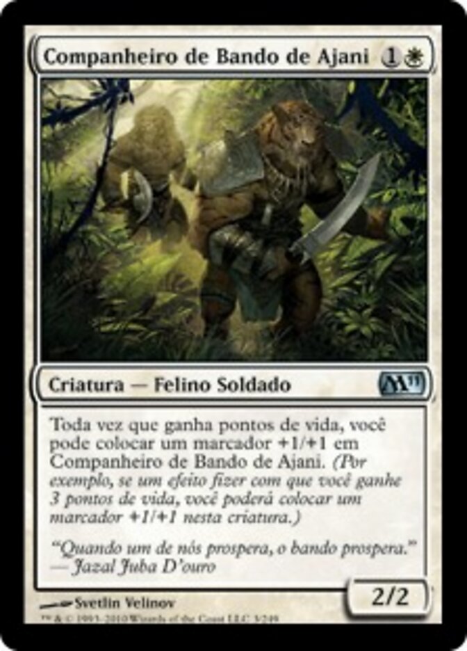 Companheiro de Bando de Ajani - Magic 2011