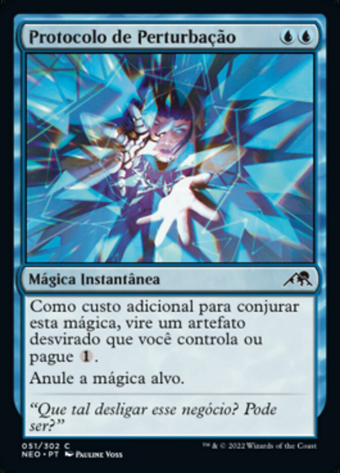 Protocolo de Perturbação - Kamigawa: Neon Dynasty