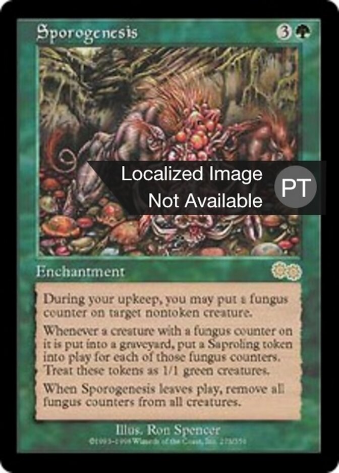 Esporogênese - Urza's Saga