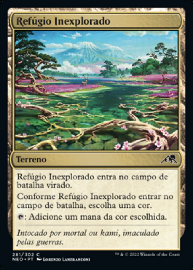 Refúgio Inexplorado - Kamigawa: Neon Dynasty