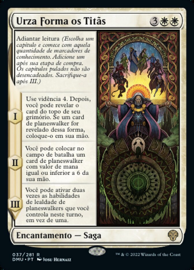 Urza Forma os Titãs - Dominaria United