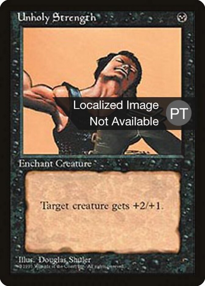 Força Profana - Fourth Edition Foreign Black Border