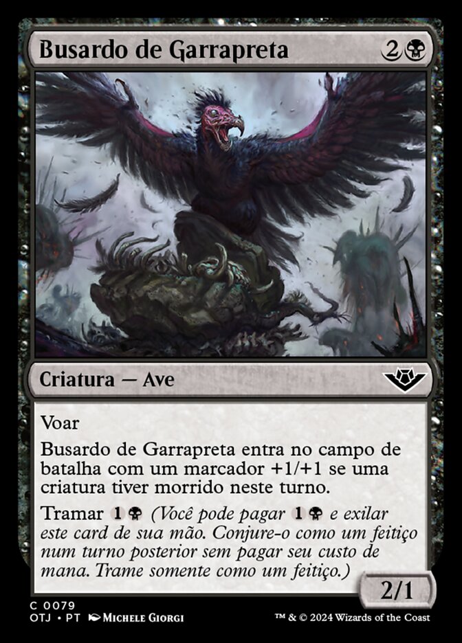 Busardo de Garrapreta - Outlaws of Thunder Junction