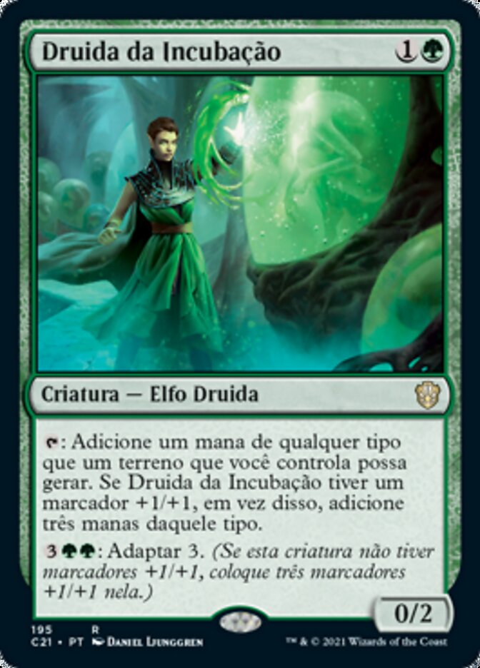 Druida da Incubação - Commander 2021