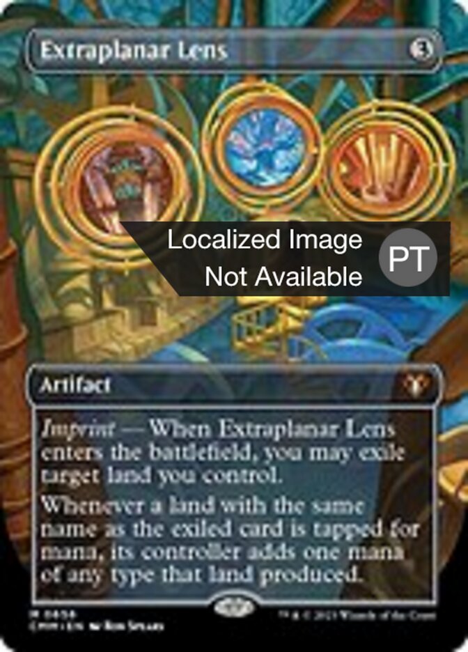 Lentes Extraplanares - Commander Masters
