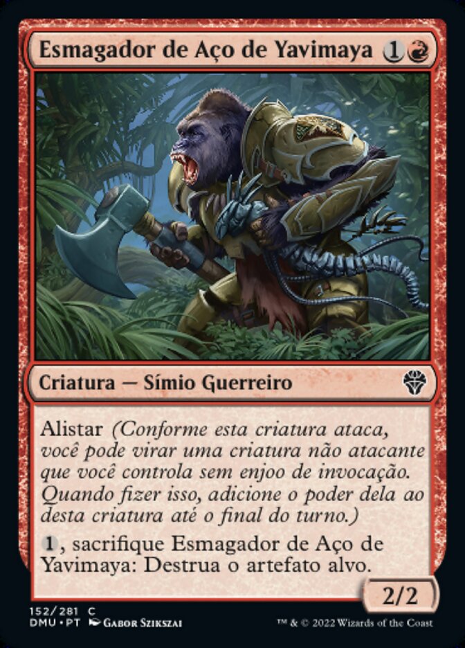 Esmagador de Aço de Yavimaya - Dominaria United