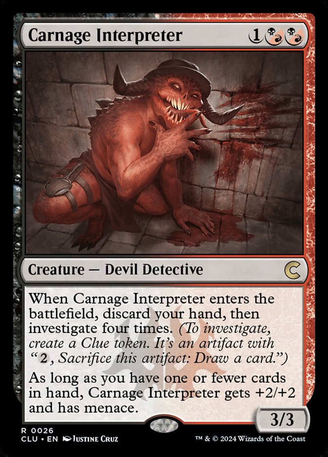 Carnage Interpreter - Ravnica: Clue Edition