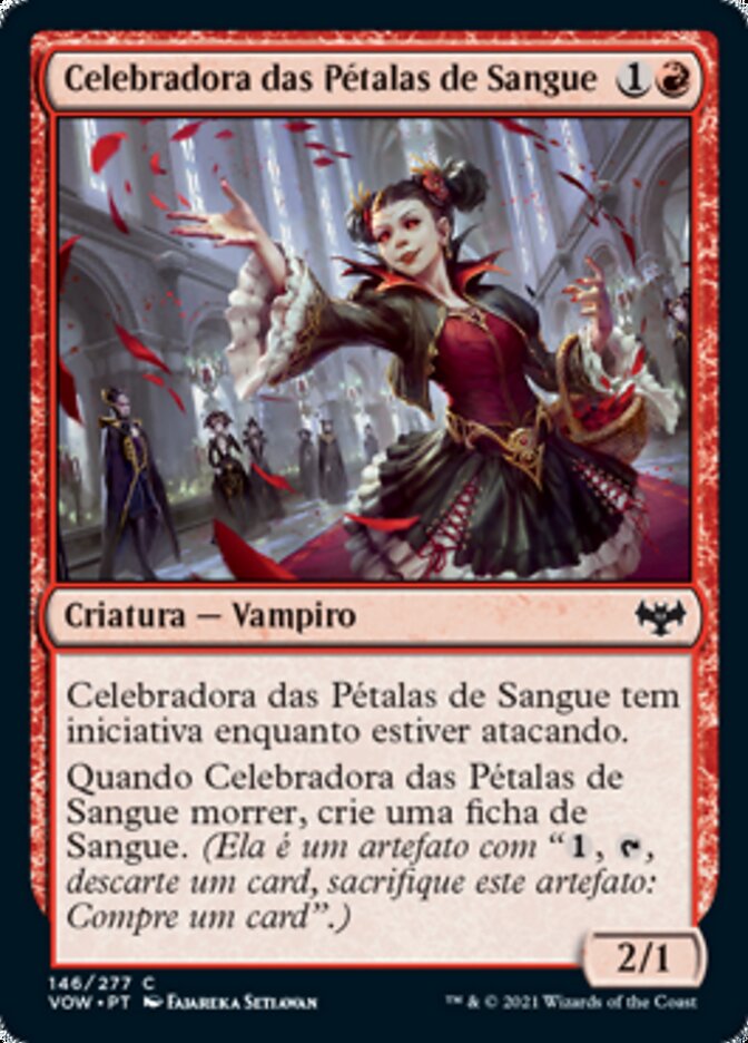 Celebradora das Pétalas de Sangue - Innistrad: Crimson Vow