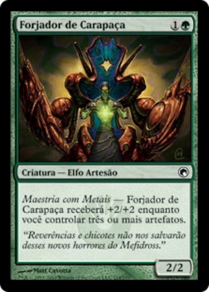 Forjador de Carapaça - Scars of Mirrodin