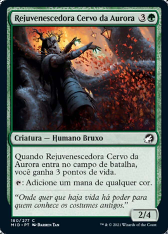 Rejuvenescedora Cervo da Aurora - Innistrad: Midnight Hunt