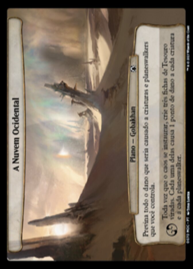 A Nuvem Ocidental - March of the Machine Commander