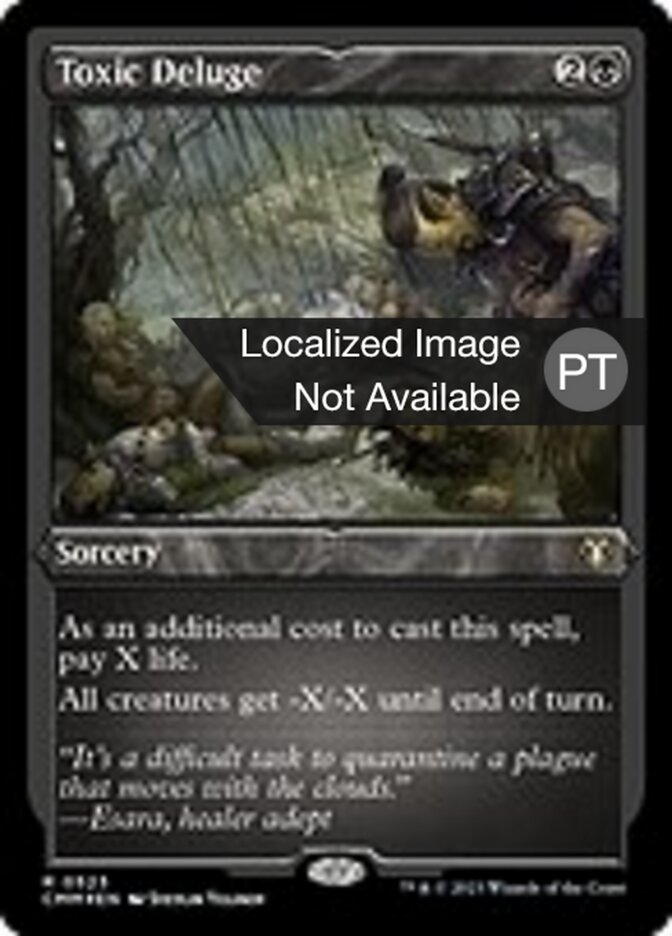 Dilúvio Tóxico - Commander Masters