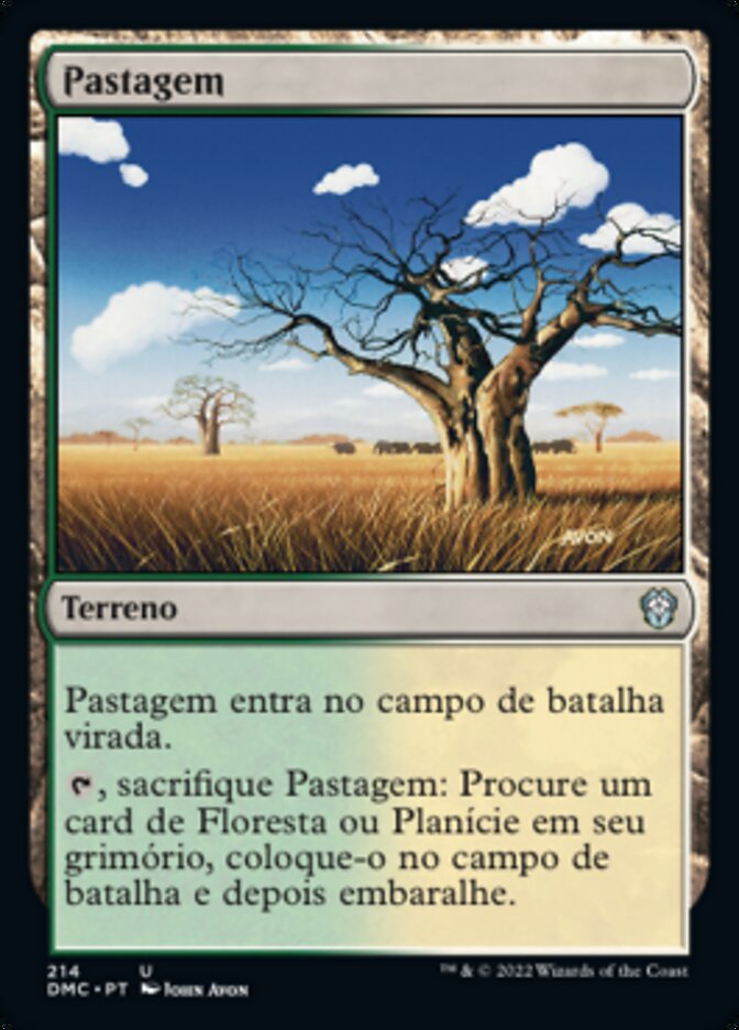 Pastagem - Dominaria United Commander
