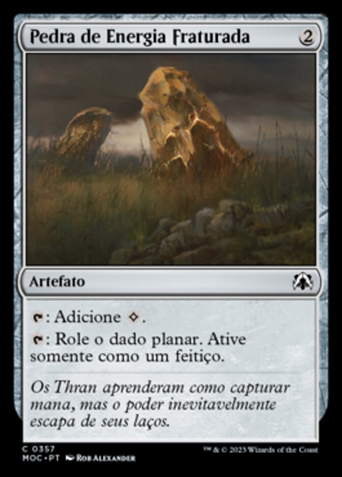Pedra de Energia Fraturada - March of the Machine Commander
