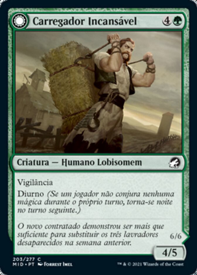 Tireless Hauler // Dire-Strain Brawler - Innistrad: Midnight Hunt